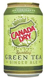 Canada Dry Green Tea Ginger Ale
