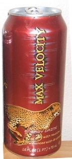 Max Velocity Energy Drink